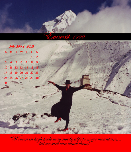 Sally Browne, Calendar: Intro