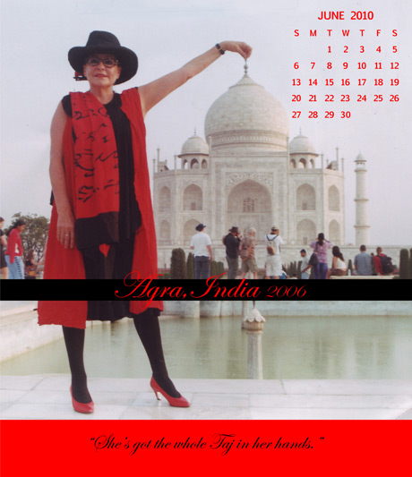 Sally Browne, Calendar: May '07
